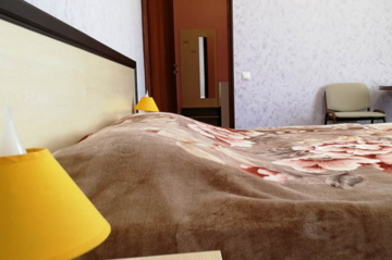 Фото номера Двухместный мансардный номер с удобствами на этаже Гостиница Индиго г. Сукко 6
